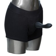 Arnés de Boxer Packer Gear Negro - Comodidad y Placer