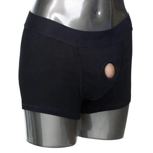 Arnés de Boxer Packer Gear Negro - Comodidad y Placer