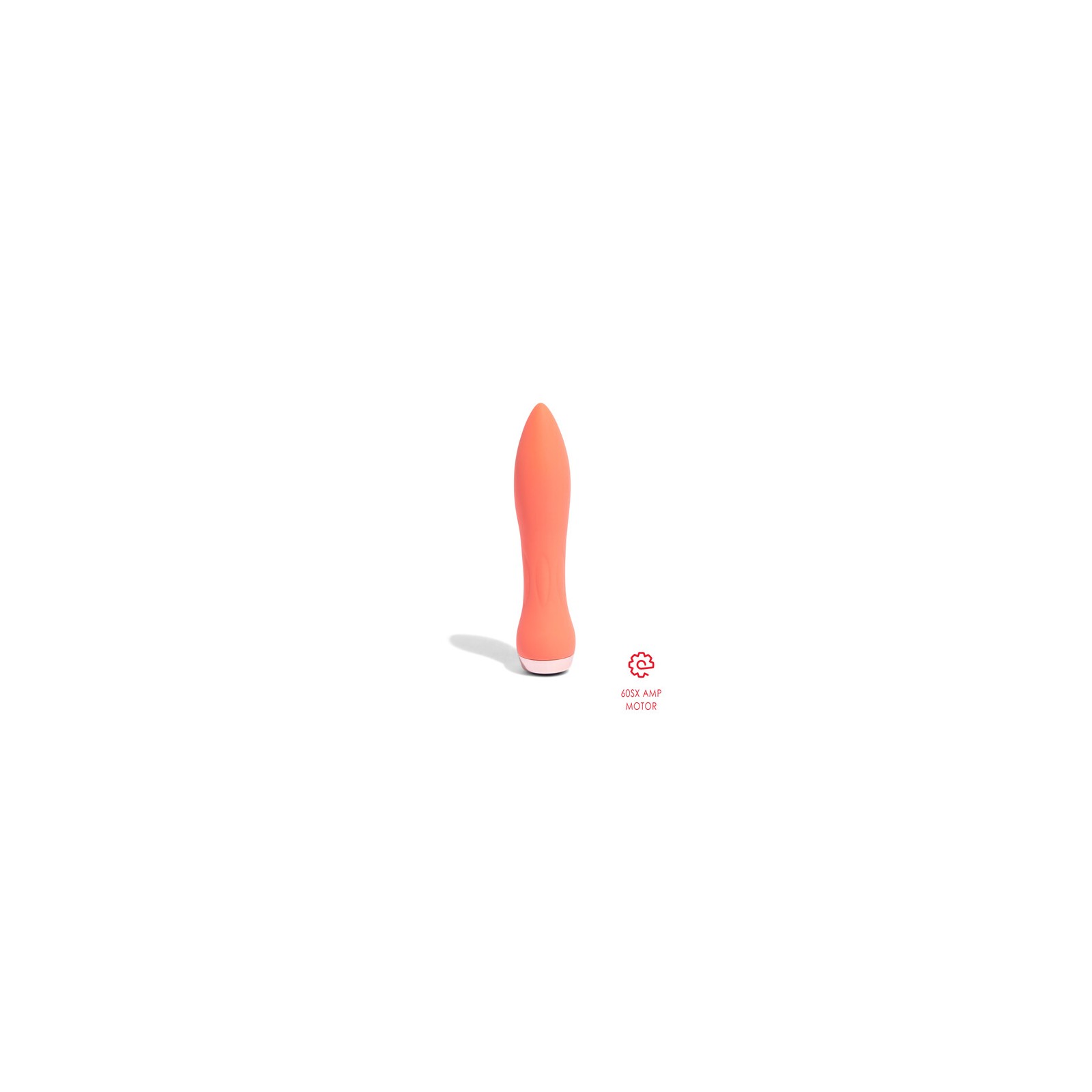 Nu Sensuelle Silicone 60SX AMP Orange Bullet for Intense Pleasure