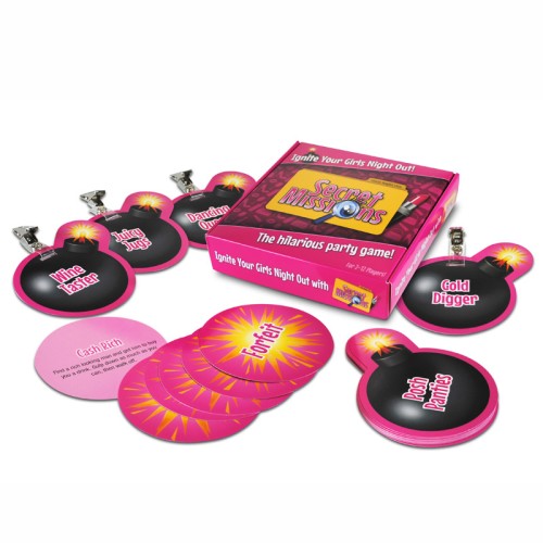 Secret Missions - Girlie Nights Game for Fun Nights