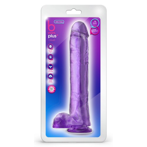 Dildo Realista Hefty N Hung de 14 Pulgadas para Placer Máximo