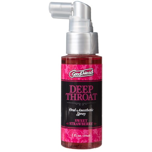 Spray Good Head para Profundidad de Satisfacción Sabor Fresa para Placer Oral