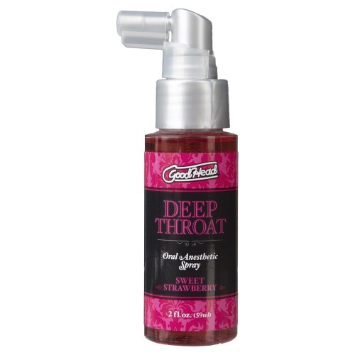 Spray Good Head para Profundidad de Satisfacción Sabor Fresa para Placer Oral