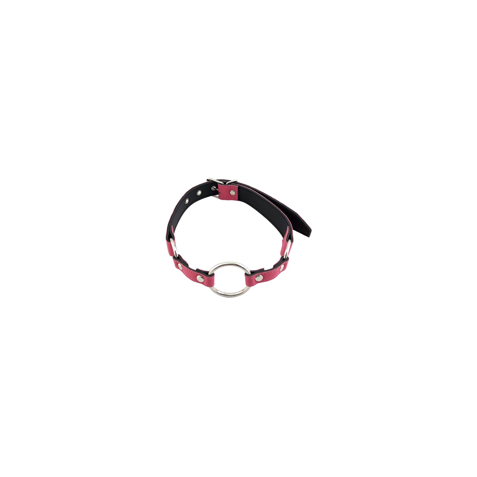 Gag O Ring Rosa Rouge - Esenciales BDSM