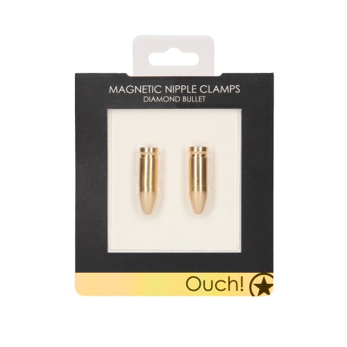 Ouch Magnetic Nipple Clamps - Adjustable Pleasure