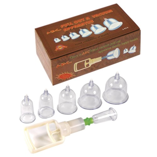 Rimba 6 Piece Cupping Therapy Set for Wellness