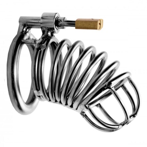 Master Series Bastille Penile Confinement Cage for Submission