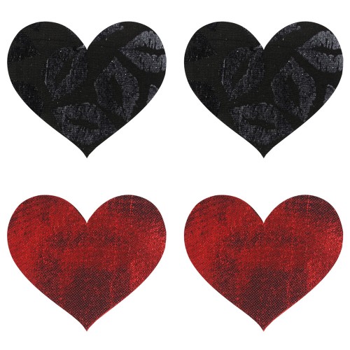 Peekaboo Heart Pasties for Flirty Fun