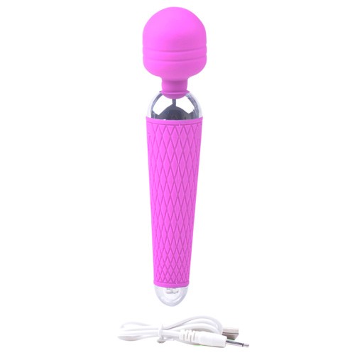 10 Speed Purple Rechargeable Magic Wand