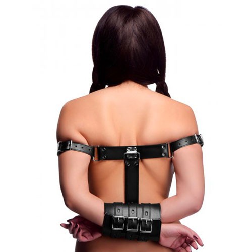 XR Strict Adjustable Arm Binder for Bondage Play