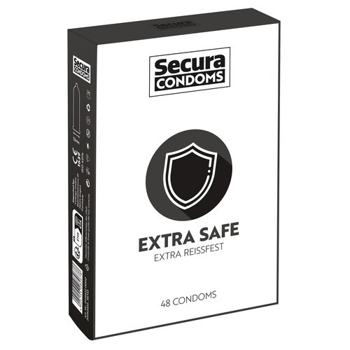 Secura Extra Safe Condoms 48 Pack