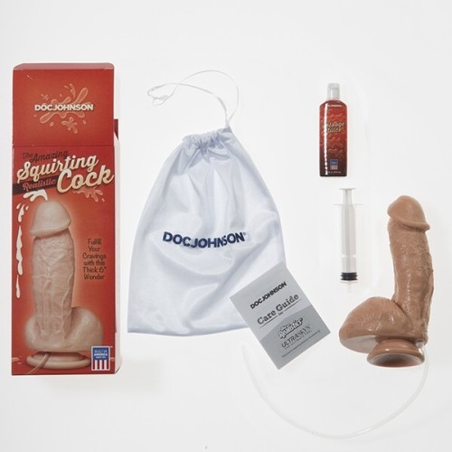 Squirting Realistic Dildo for Intense Pleasure