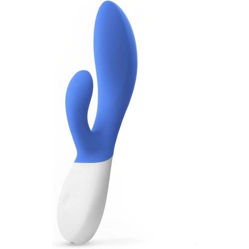 Vibrador de Lujo Lelo Ina Wave 2 Azul para el Punto G