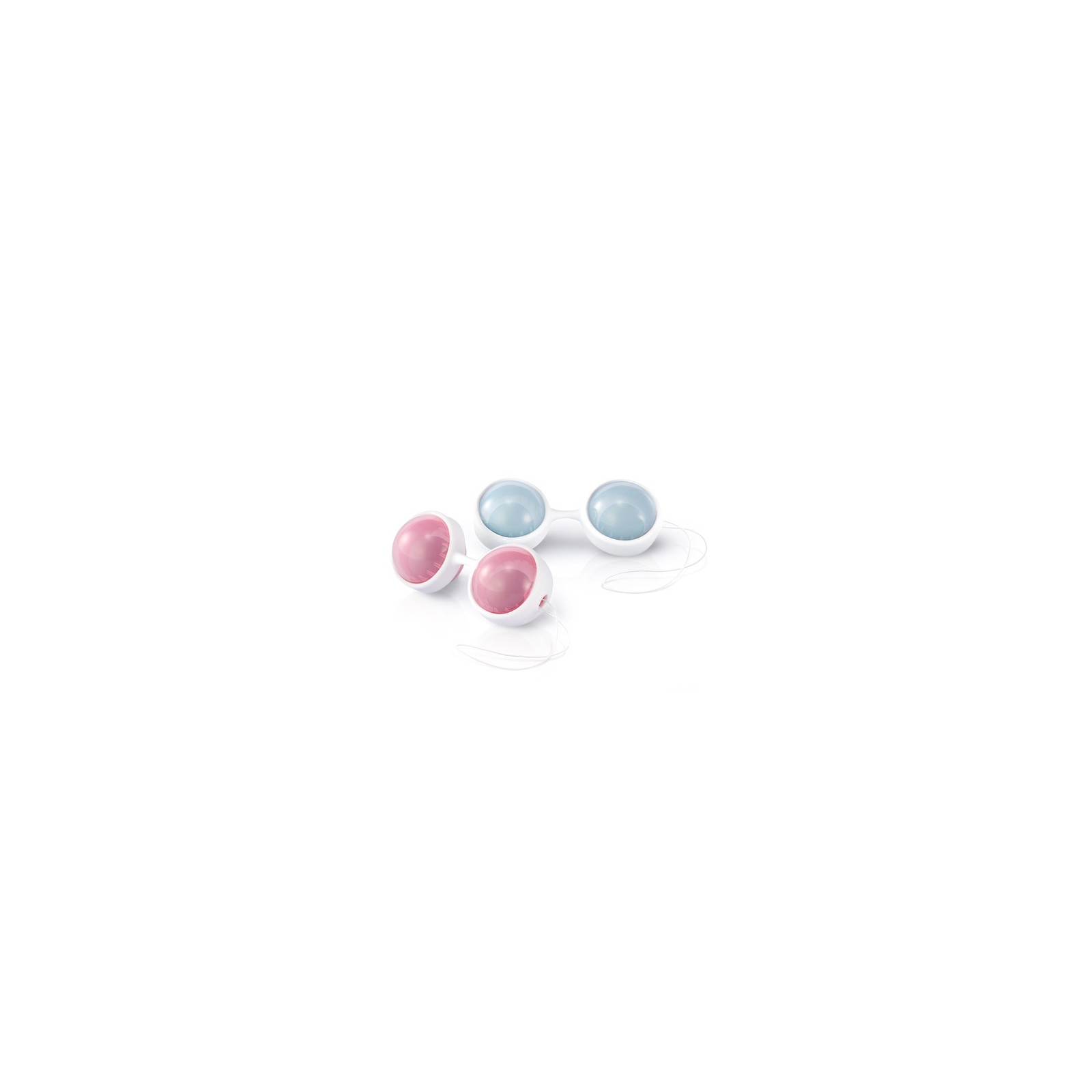 Lelo Luna Mini Beads Pink and Blue