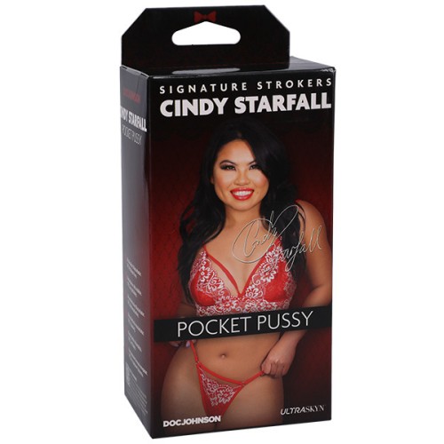 Pocket Pussy Cindy Starfall de Signature Strokers para Sensación Auténtica