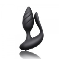 Vibrador de Parejas con Control Remoto Rocks Off Cocktail Negro