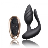 Vibrador de Parejas con Control Remoto Rocks Off Cocktail Negro