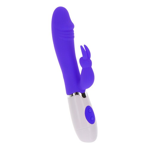 Vibrador Conejo Funky ToyJoy Púrpura para Placer Inolvidable