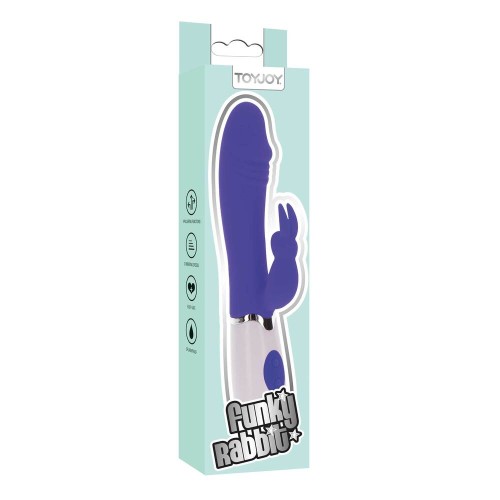 ToyJoy Funky Rabbit Vibrator Purple for Unforgettable Pleasure