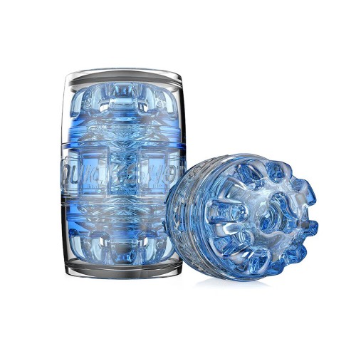 Fleshlight Quickshot Turbo Blue Ice Compact Male Masturbator