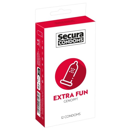 Pack de Condones Secura Extra Diversión - Placer Mejorado