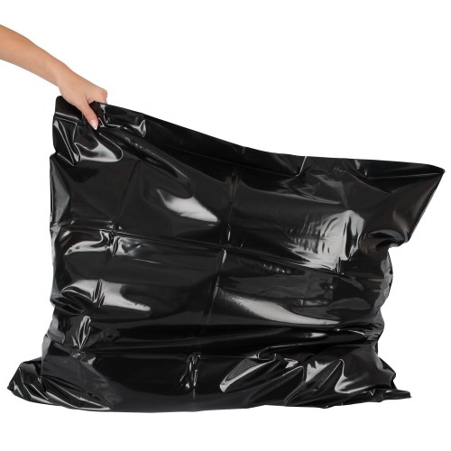 Black PVC Pillowcase for Stylish Comfort