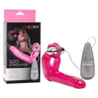 Ultimate Triple Stimulator Vibrating Ring