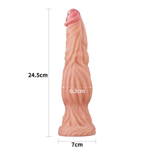 Lovetoy Dual Layered Silicone Cock for Ultimate Satisfaction