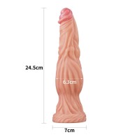 Lovetoy Dual Layered Silicone Cock for Ultimate Satisfaction