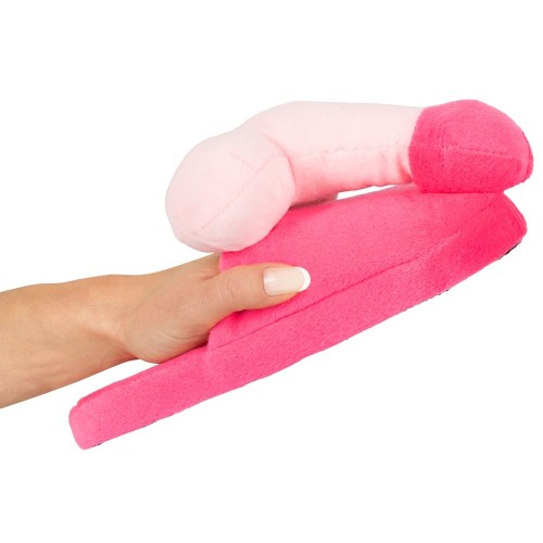 Pink Penile Slippers for Fun