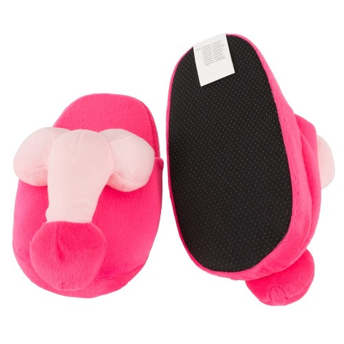 Pink Penile Slippers for Fun