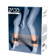 Zado Leather and Chain Ankle Restraints - Ultimate Bondage Gear