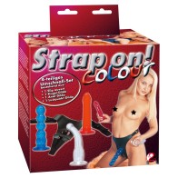 Strap On! Color Dildo Harness - Ultimate Play Accessory