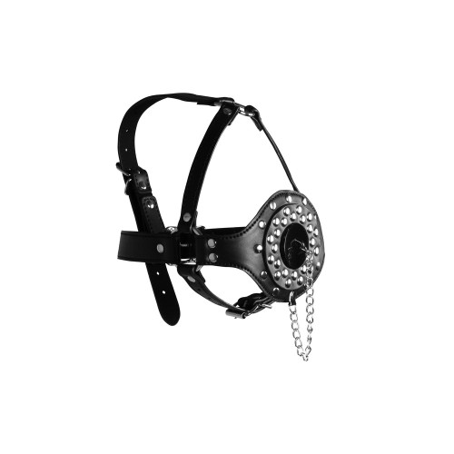 Open Mouth Gag Head Harness | Dominance Play