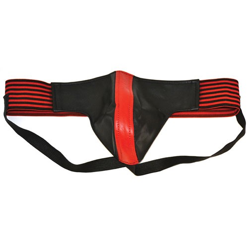 Rouge Leather Jockstrap X-Large with Style