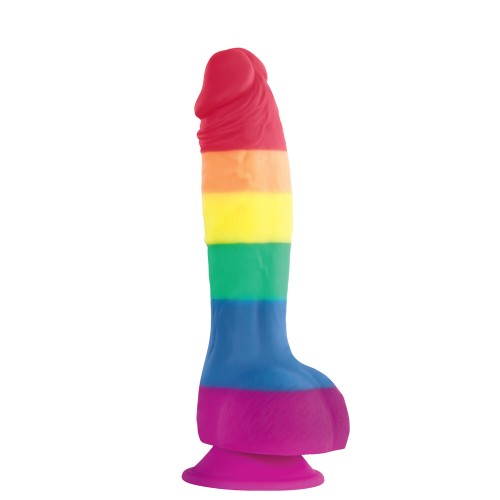 Dildo Silicona 6 Pulgadas Edición Pride para Placer Diverso