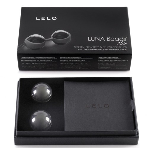 Perlas Lelo Luna Noir para Placer Pélvico