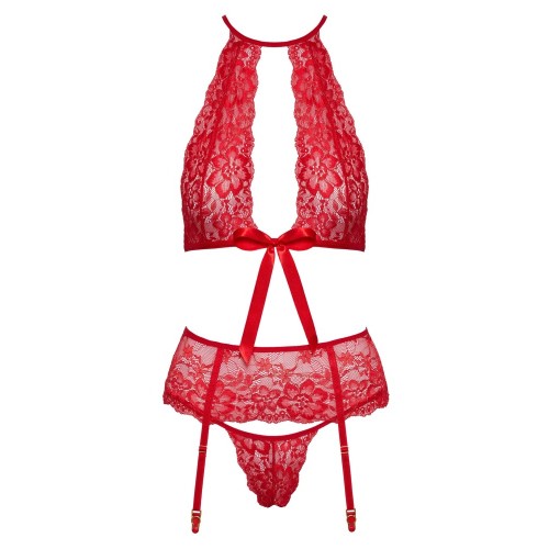 Conjunto Halter Rojo para Seducción