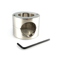 Stainless Steel Ball Stretcher for Intense Pleasure