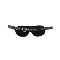 Cushioned Leather Blindfold