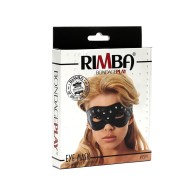 Leather Open Eye Mask With Rivets - Seductive Accessories