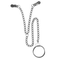 Nipple Clamps With Scrotum Ring for Enhanced Sensations