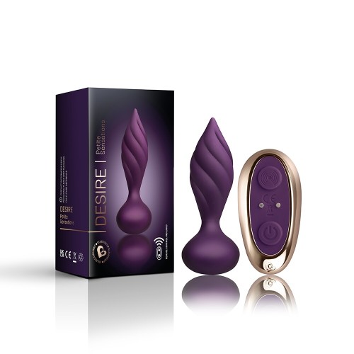 Plug Anal Deseo Petite Sensations Morado