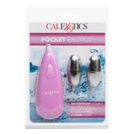 Pocket Exotics Waterproof Double Silver Bullets