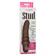 Waterproof Curvy Brown Power Stud - Intense Pleasure