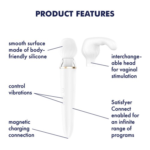 Satisfyer Double Wand-er Bluetooth