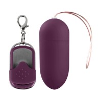 Huevo Vibrador Inalámbrico Gigante 10 Velocidades Morado