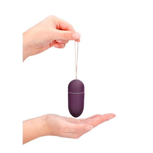 Huevo Vibrador Inalámbrico Gigante 10 Velocidades Morado