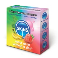 Condones con Sabor Skins - Diversión y Seguridad