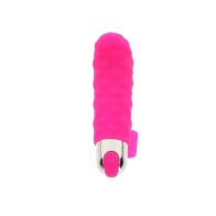 Vibrador de Dedo Recargable ToyJoy Tickle Pleaser para un Placer Mejorado